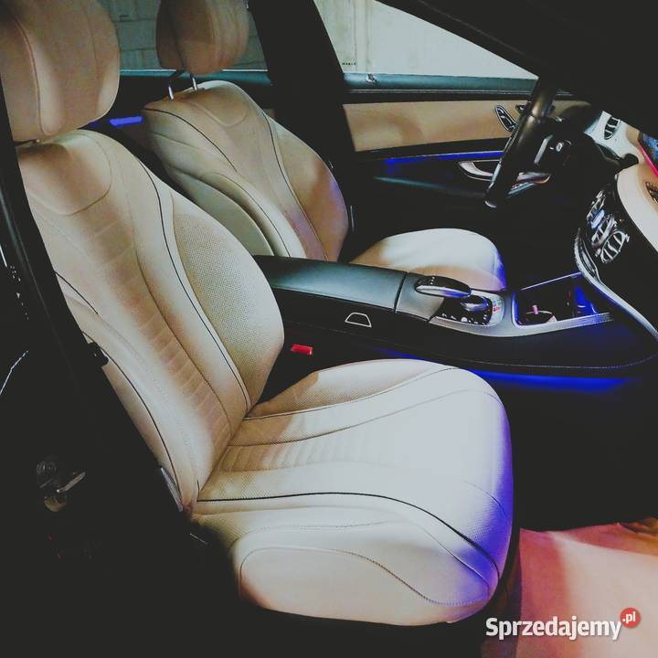 Mercedes S klasa 400 diesel 4matic salon Leszno