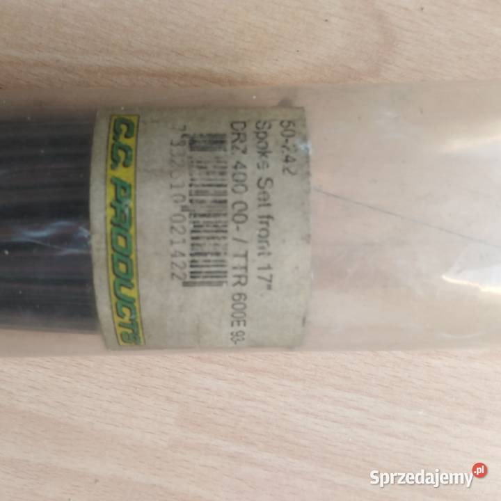 Komplet szprych CC Products 17 przód Suzuki DRZ