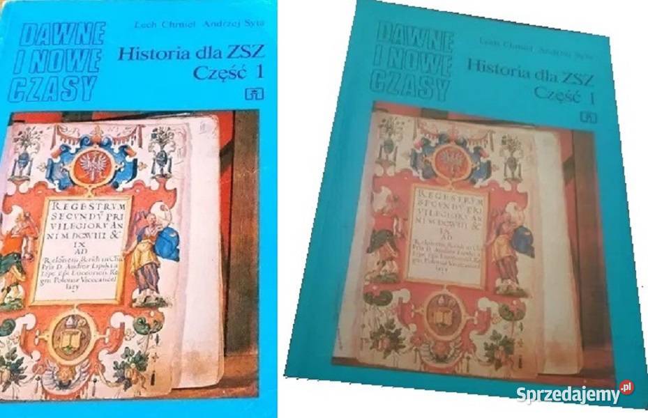 Dawne i nowe czasy Część 1 Historia książka Syta świętokrzyskie
