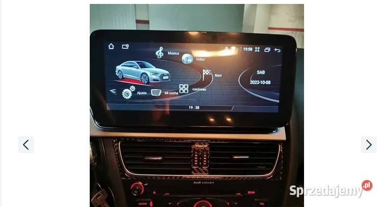 Radio Android 10 Audi A4 B8 A5 0917 wifi gps śląskie sprzedam