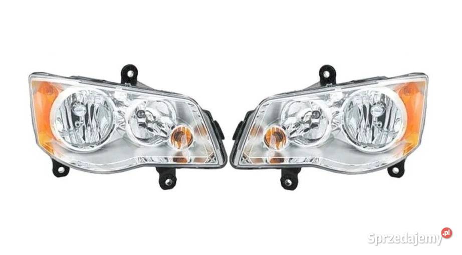 Chrysler Town Country 0814 Reflektor przedni Części samochodowe Łódź sprzedam