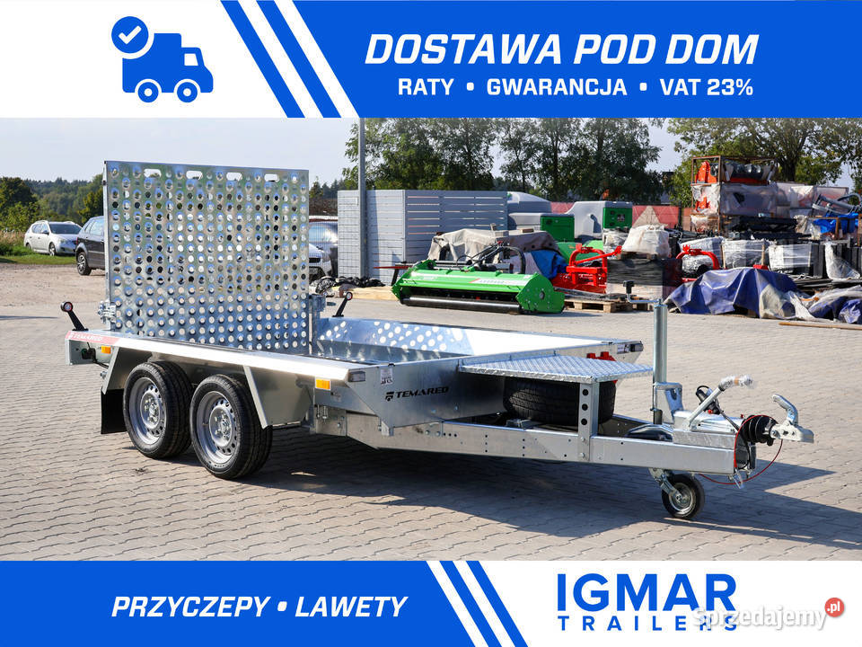 TEMARED BUILDER 26152 27T przyczepa pod
