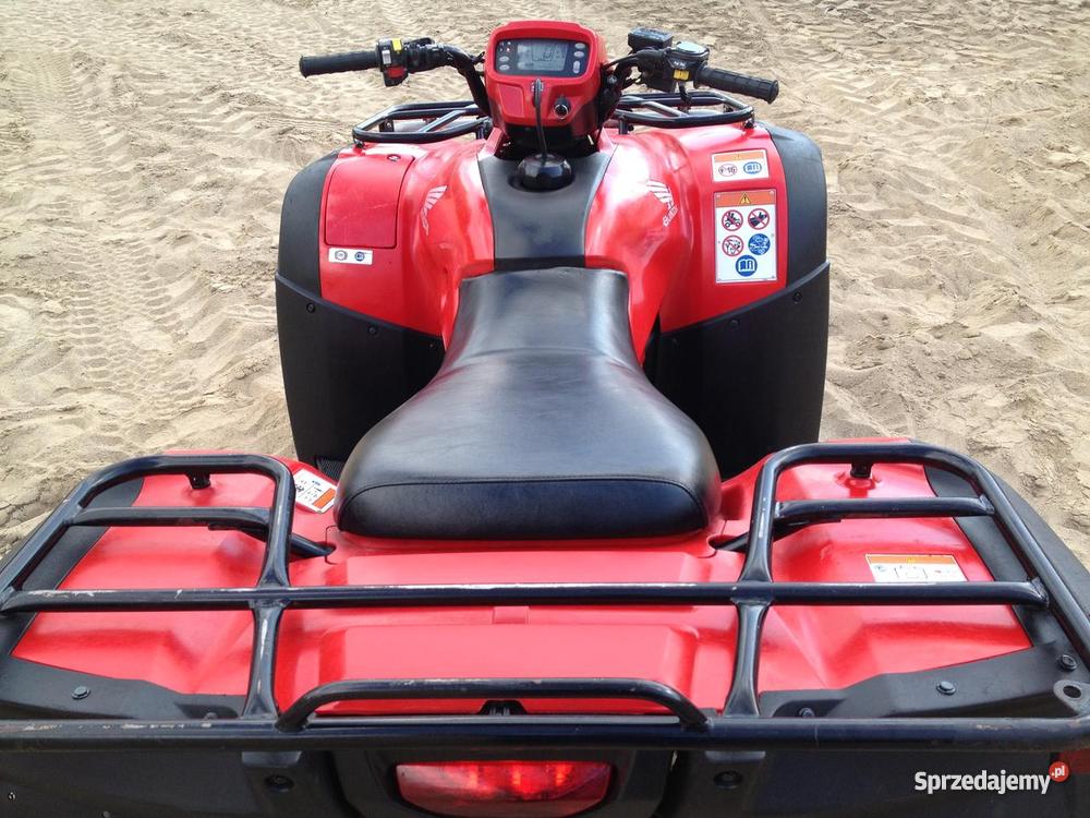 Quad Honda Foreman TRX 500 FM Rok produkcji 2010 warmińsko-mazurskie Ełk