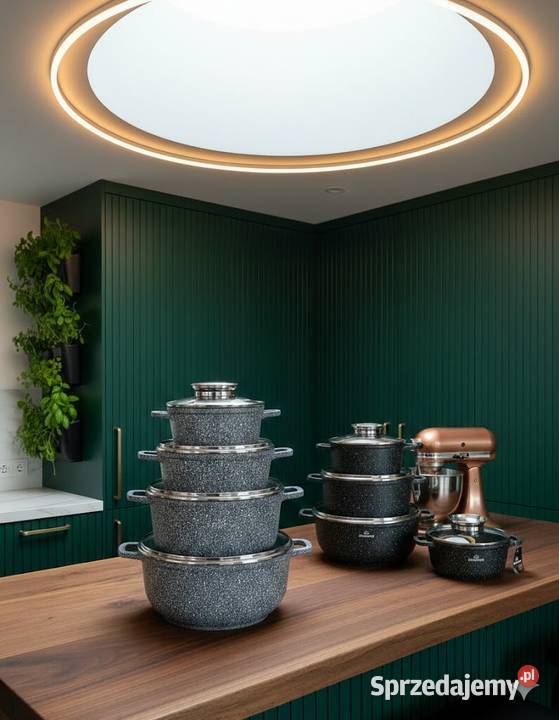 Garnki marmurkowe Klonberg śląskie Bytom