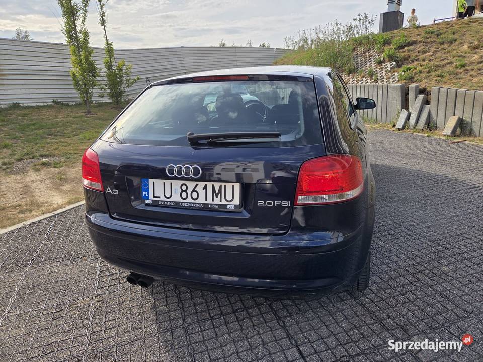 Audi A3 8P 20 FSI 3d uszkodzony Lublin