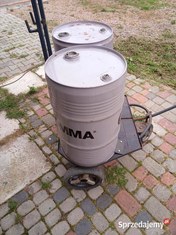 beczka beczki 60L wózek transportowy Głogoczów