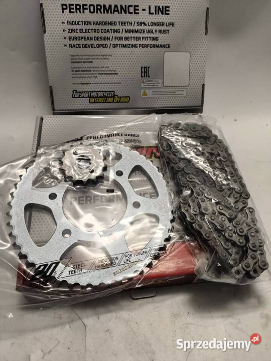 HONDA CBR 125 0416 NAPĘD KOMPLETNY ŁANCUCH Racibórz