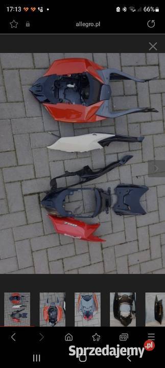 Suzuki GSXR GSR 600 750 K8 K9 L0 owiewka owiewki Nowy Tomyśl