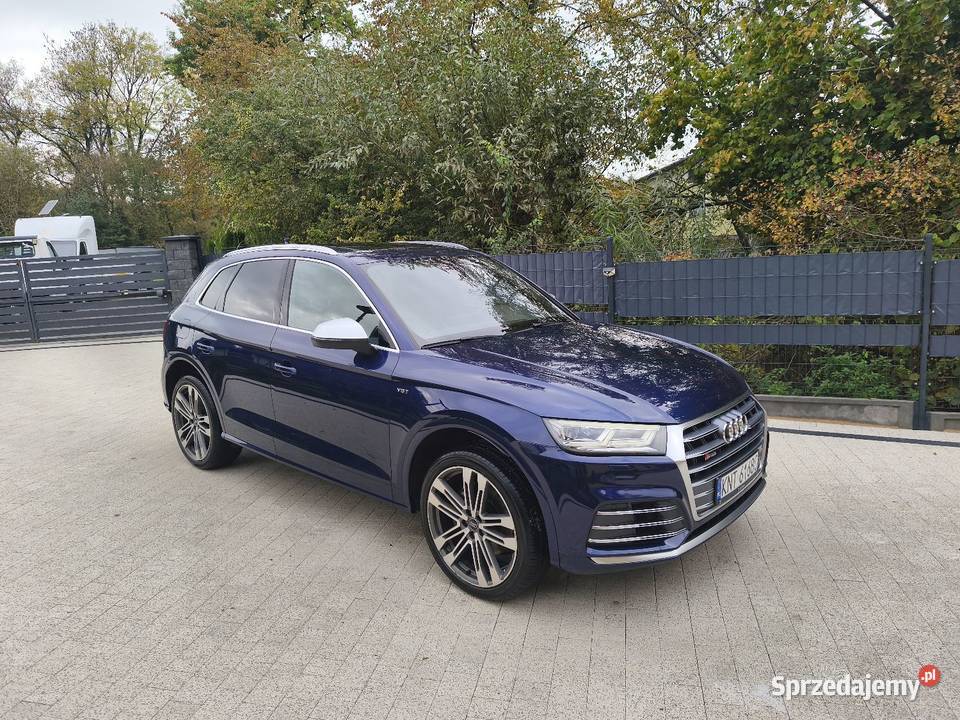 Audi SQ5 30TFSI bezwypadkowa idealny stan lakier metallic śląskie Radziechowy