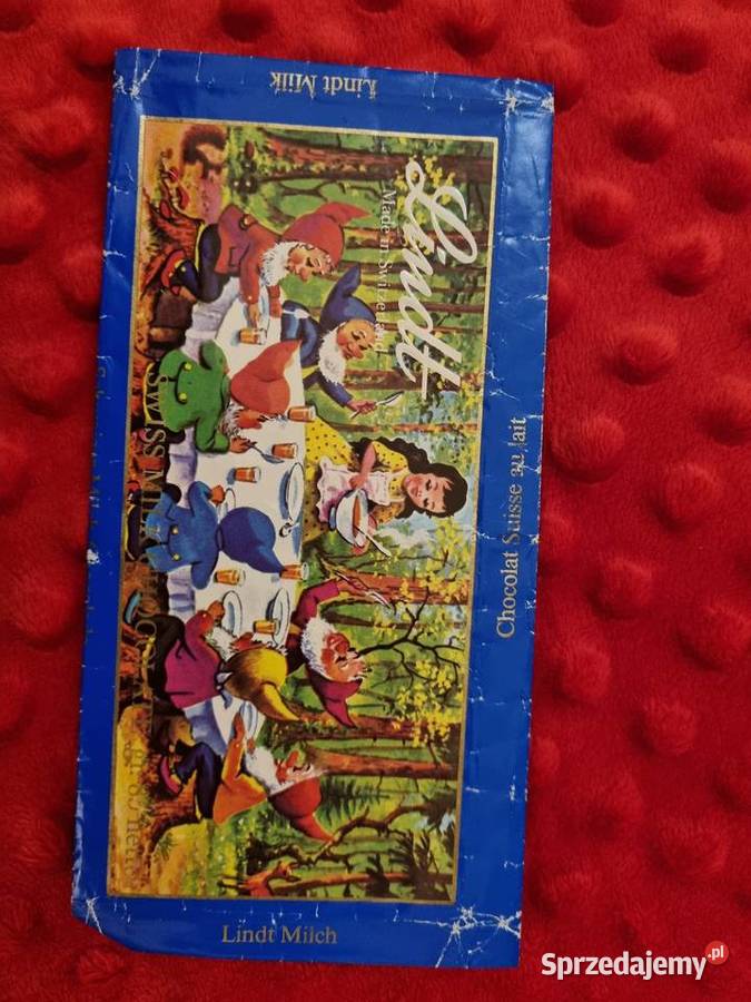 Stare opakowanie czekoladzie Królewna Śnieżka z Lublin