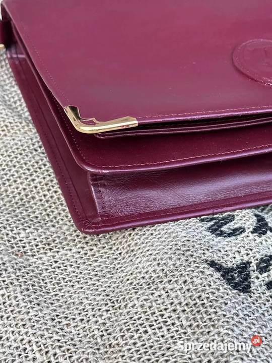 Cartier Vintage duży portfel saszetka kopertówka Warszawa