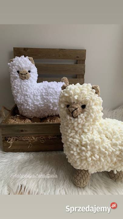 Alpaka na szydełku Łódź