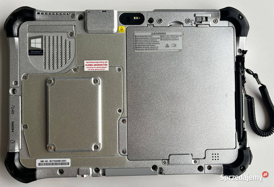 Sprzedam Tablet Panasonic FZG1 Nowy Win11 Duży Bełchatów sprzedam