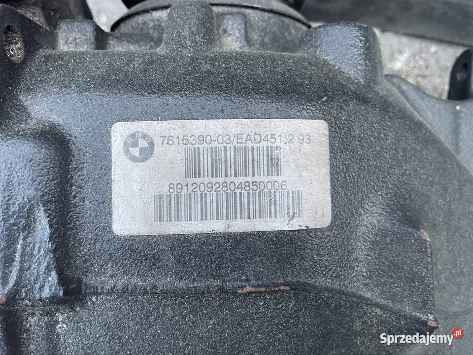 7615390 most dyfer dyferencjał tył 293 bmw x1 Mosty Szczecin