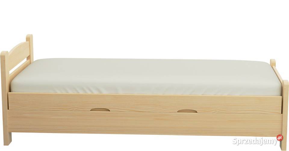 Łóżko sosnowe ELEGANT PLUS na nóżkach dostępny w Łóżka sprzedam