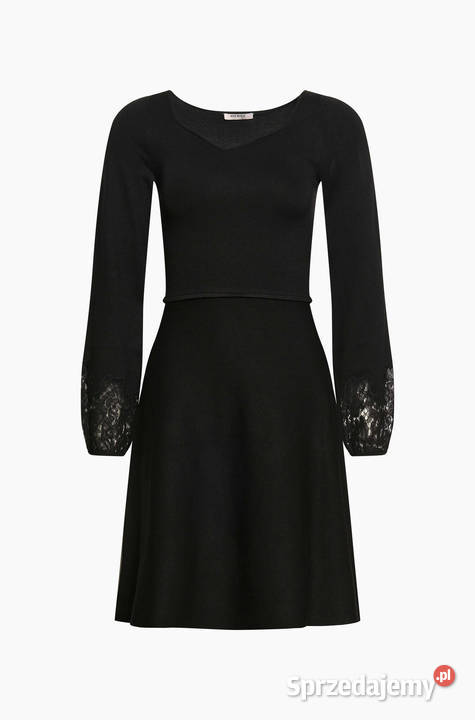 Czarna sukienka z dzianiny koronka Orsay RÓZNE mazowieckie Warszawa