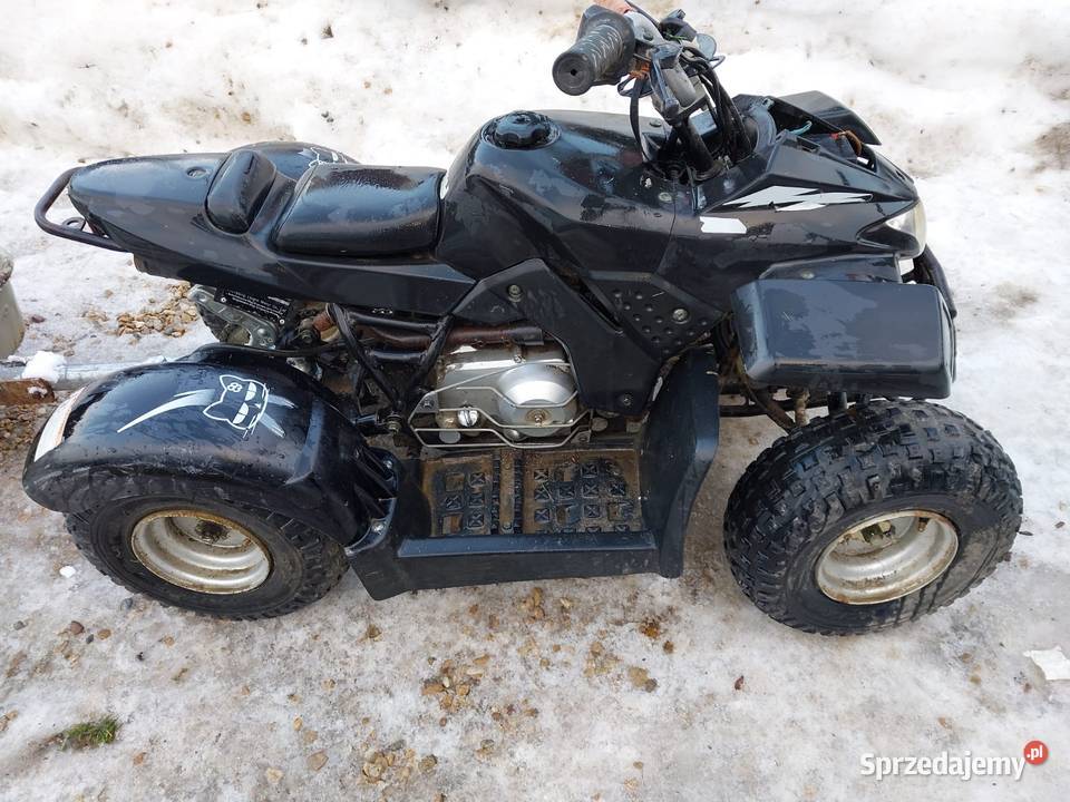 Quad 50 4t z przyczepką Motoryzacja Konina sprzedam