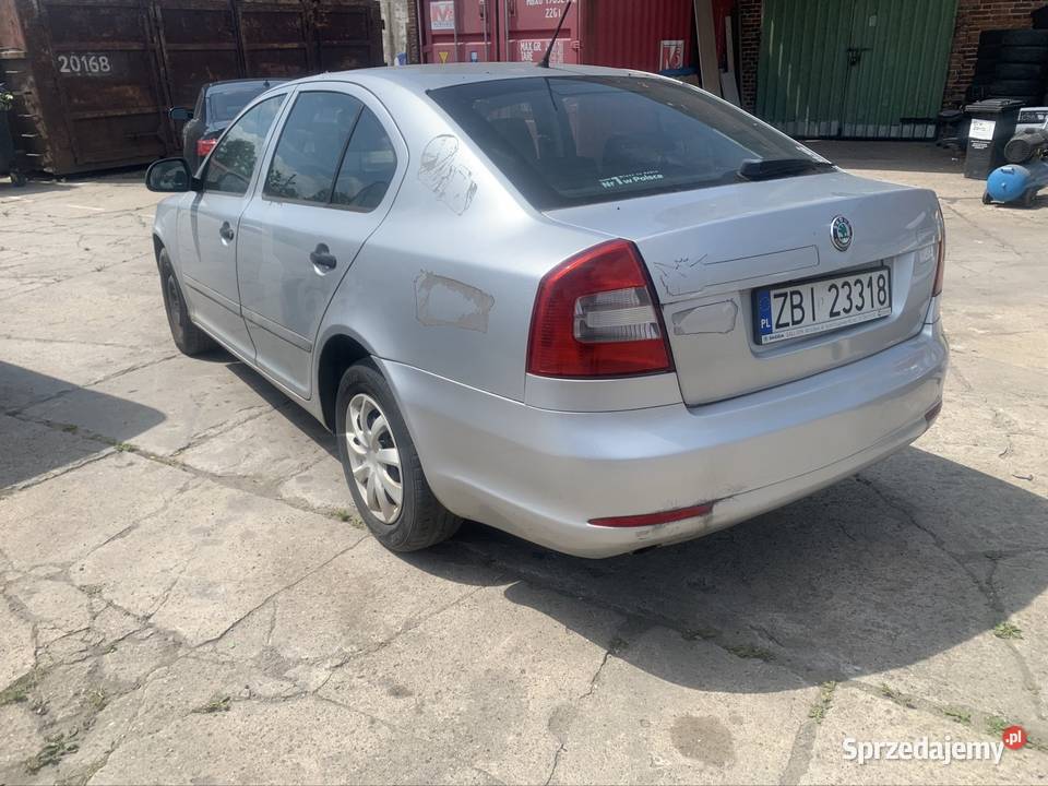 Skoda octavia 2 lift cala na części LA7W srebrna Szczecin sprzedam