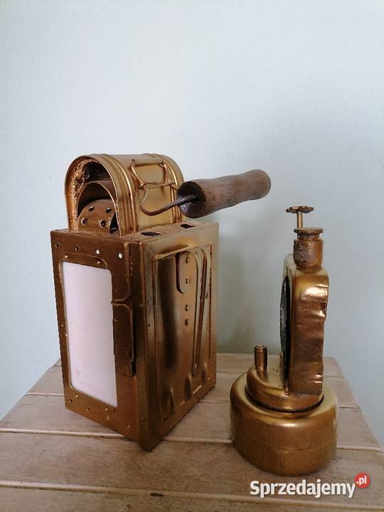 Stara lampa karbidowa małopolskie Kraków sprzedam