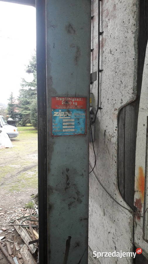 Podnośnik dwukolumnowy zippo podkarpackie Sanok sprzedam