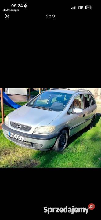 Opel zafira 22diesel Przewrotne