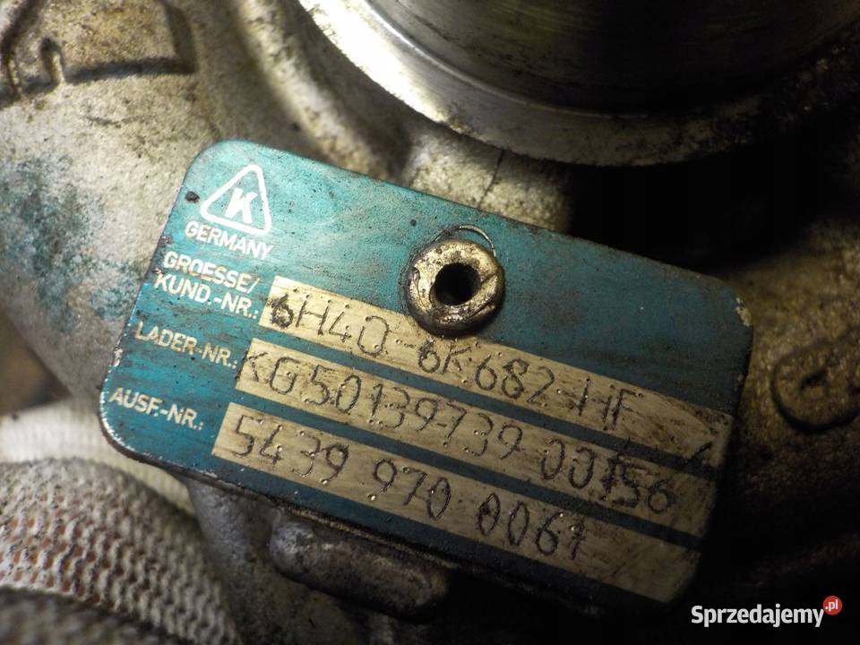 RANGE ROVER L322 36 TD V8 10r 272 368DT turbina Turbosprężarki Suków