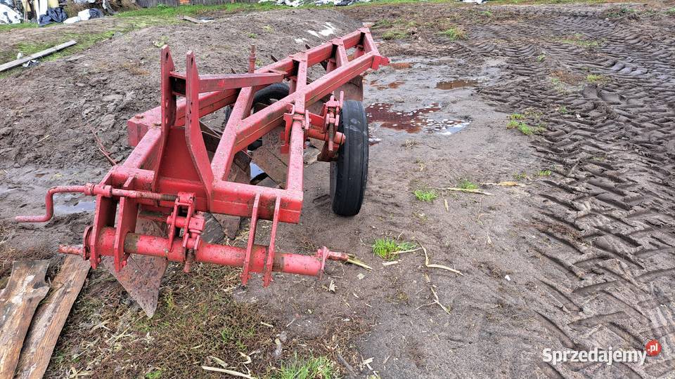 Sprzedam pług nie obrotowy a zagonowy 5 skib wielkopolskie Kalisz