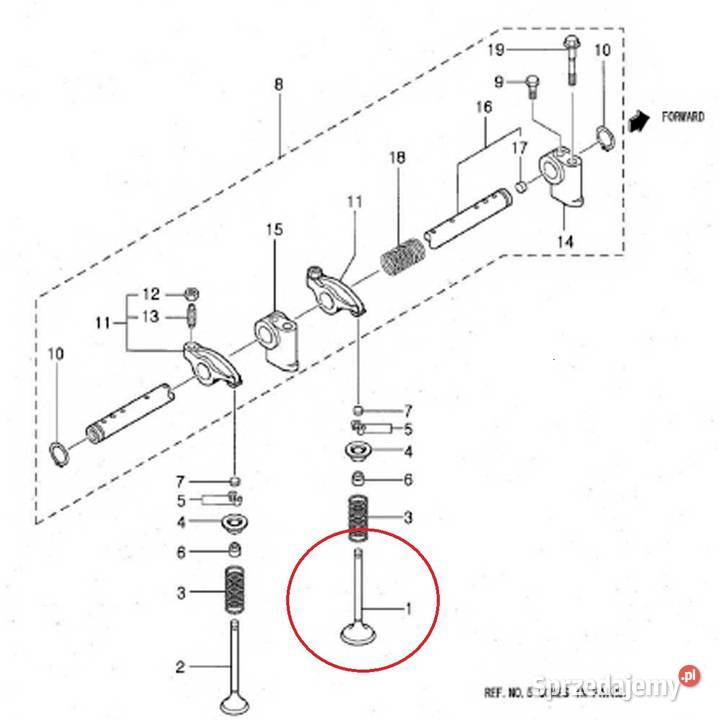 Zawór 40109197 LS Tractor Silnik i osprzęt Tajęcina