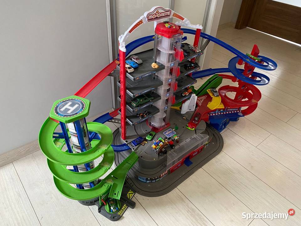 Zestaw Wielki Garaż Parking Super City Majorette śląskie Gliwice