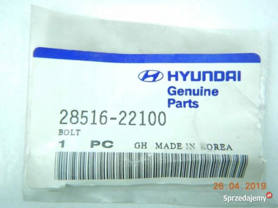 ŚRUBA MOCUJĄCA TURBOSPRĘŻARKI HYUNDAI SCOUPE osobowe lubelskie