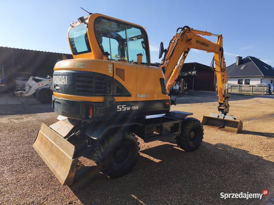 Koparka kołowa Hyundai 55 W 900 mtg krajowa Konopiska