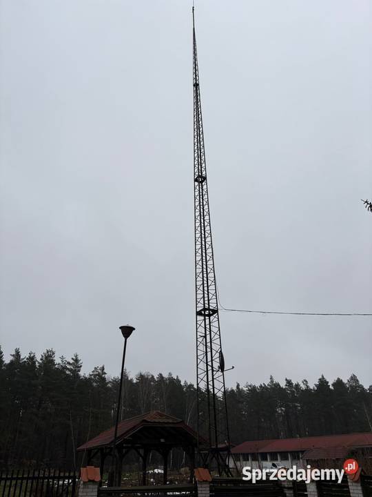 Antena radiowa maszt stalowy solidny CB radio Naterki