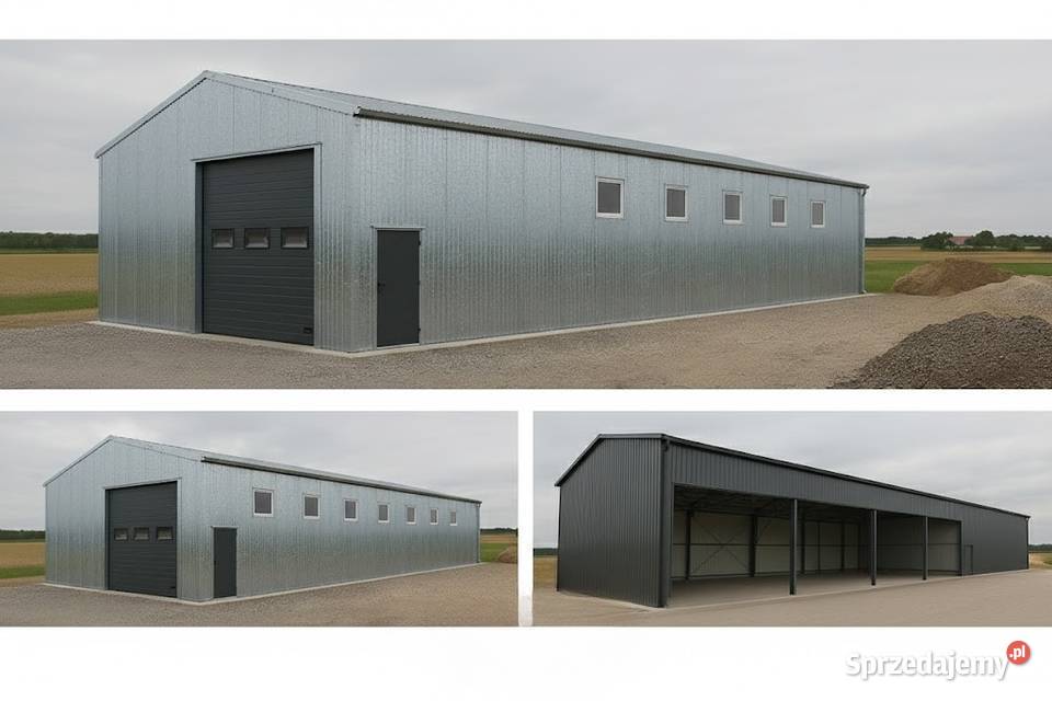 A116Garaż Blaszany Otwarty WIATA OTWARTA Magazyn Sprzedaż kujawsko-pomorskie Żnin