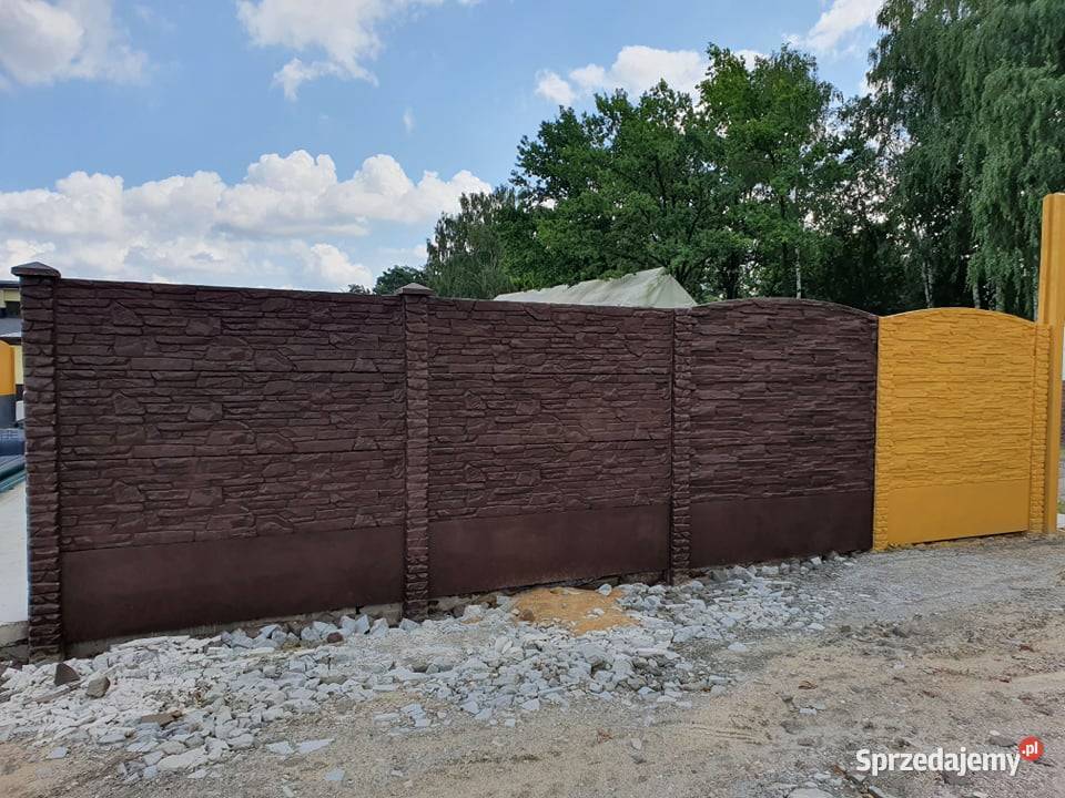 Ogrodzenie betonowe produkcja sprzedaż i montaż Piaseczno