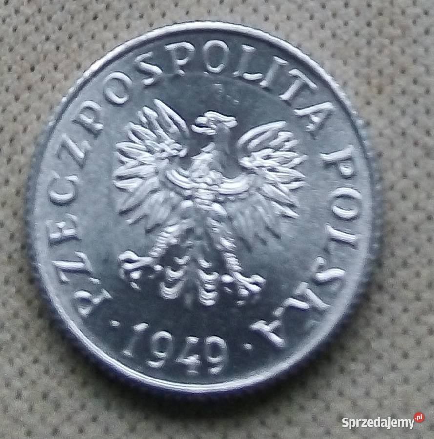 POLSKA1 GROSZ 1949 r bzmALŁADNA Legionowo
