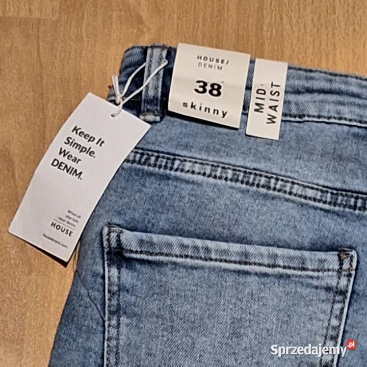 Nowe jeansy skinny House M Połaniec