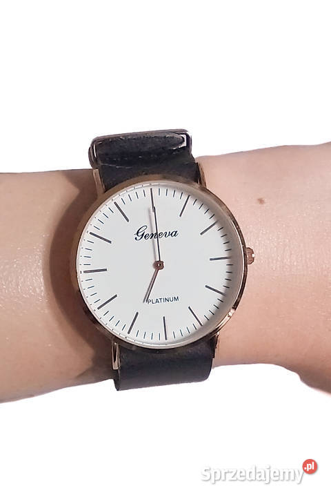 Klasyczny zegarek damski kolor rose gold Kraków
