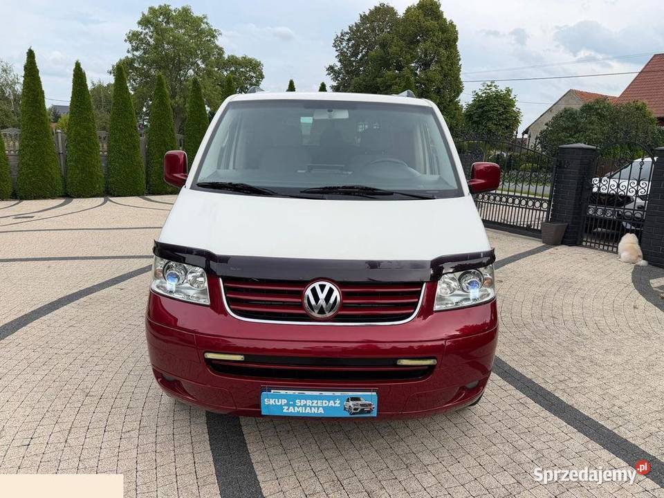 VW Transporter Shuttle Kurz 19TDi 2005r 9 wielkopolskie Krotoszyn sprzedam