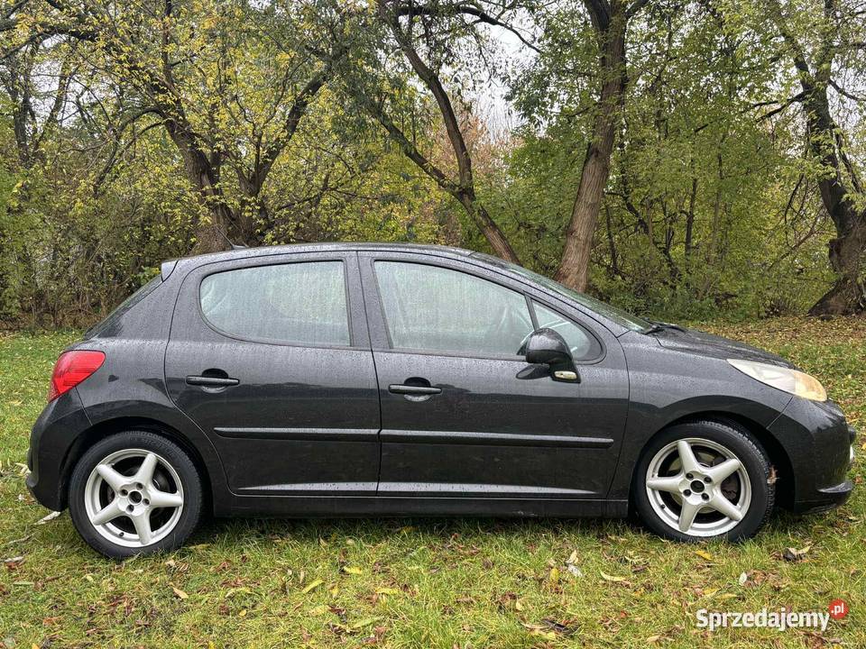 Peugeot 207 16 HDI Full skóry klima hak Włocławek