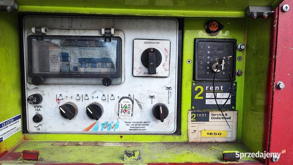 Agregat prądotwórczy diesel Hatz maszt Pozostałe Sucha Beskidzka