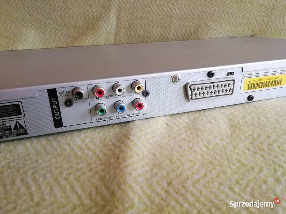 Odtwarzacz DVD LG DVX276 z oryginalnym pilotem Szczecin