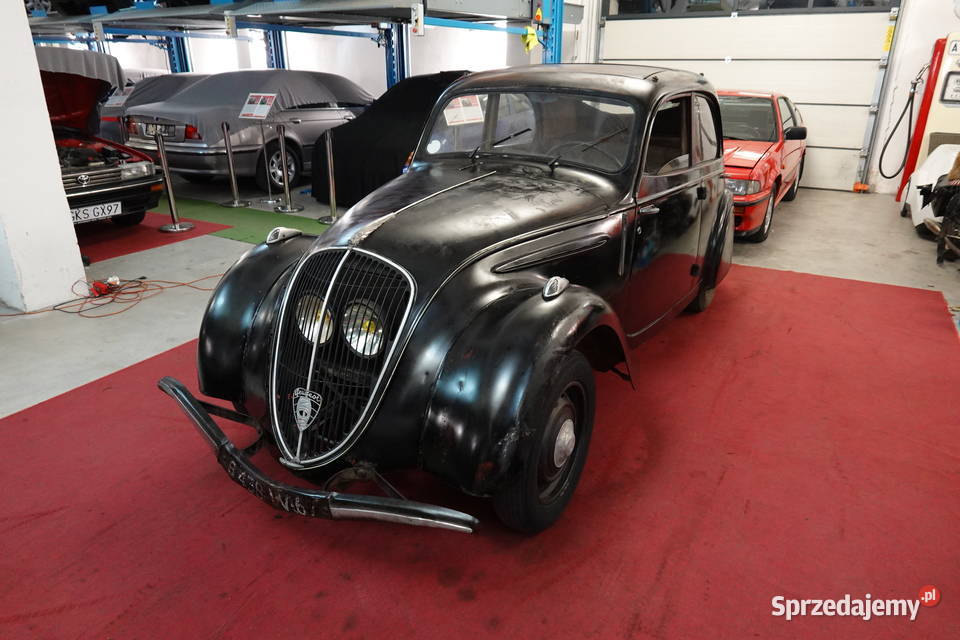 Peugeot 202 1938 r Oryginalny Stan Sprawny Pali 1km łódzkie Zgierz