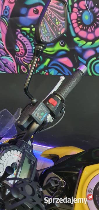Kawasaki ER 6n ABS ER6N 2012r 8 Żółty pocisk z nieuszkodzony Kawasaki Zduńska Wola