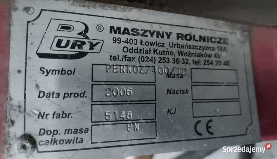 Opryskiwacz bury
