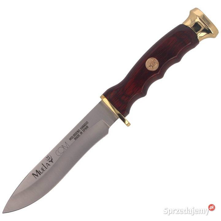 Nóż Muela Drop Point Pakkawood 105mm COMF10 Sport i Wypoczynek
