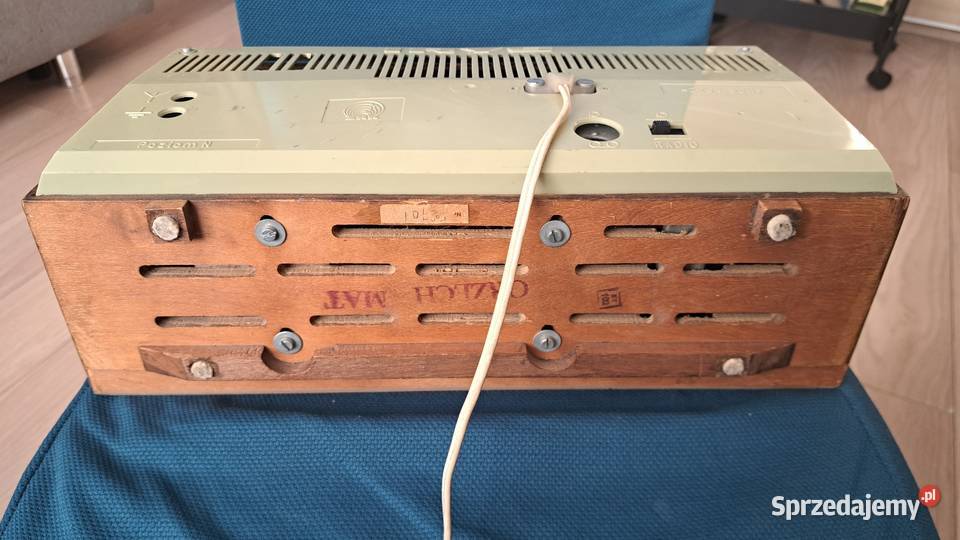 Radio lampowe IRYS PRL VINTAGE oryginał Antyki
