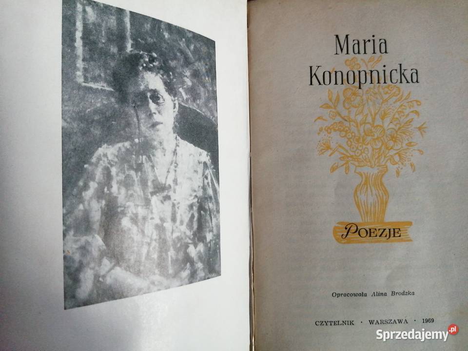 Maria Konopnicka Poezje Siewierz sprzedam