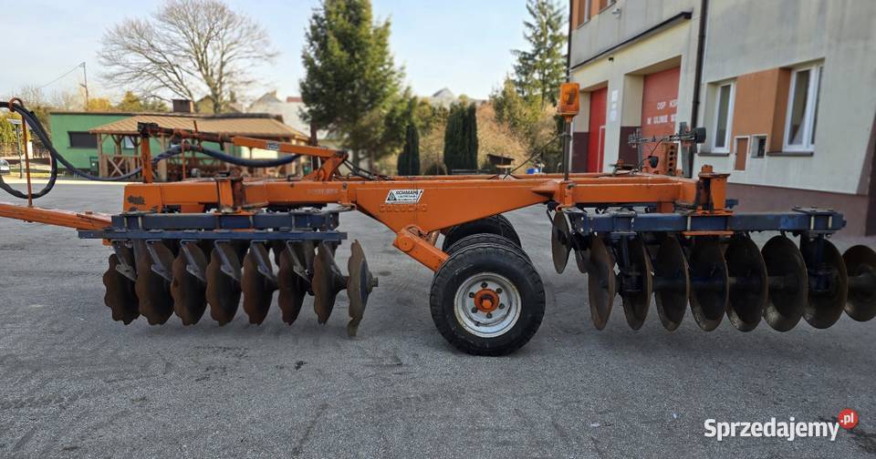 Brona talerzowa Galucho 4m ciągana import Niemcy Rolnictwo Maków sprzedam