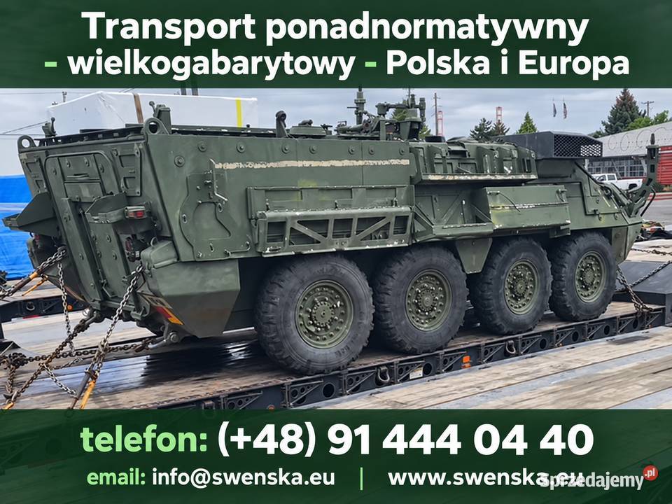 Transport ponadnormatywny wielkogabarytowy