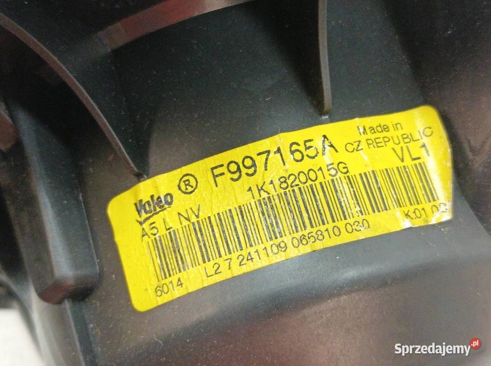 DMUCHAWA NAWIEWU REZYSTOR KPL 1K1820015G sprzedam
